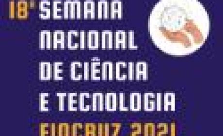 Imagem: divulgação 18º Semana Nacional de Ciência e Tecnologia
