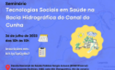 Imagem: Cooperação Social da Fiocruz Tecnologias Sociais em Saúde da Bacia Hidrográfica do Canal do Cunha