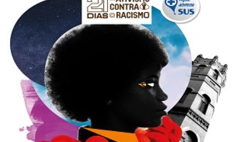 Imagem: Divulgação Desenho do perfil de um rosto de uma mulher negra