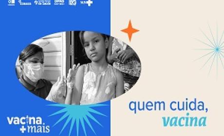 Imagem: Divulgação Campanha Vacina mais