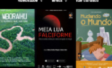 Imagem: VideoSaúde/Icict Capa de três filmes