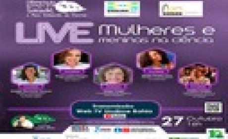 Por: Wagner Nagib (Obsma) Live Mulheres e meninas na ciência