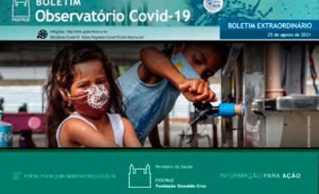 Imagem: Divulgação Boletim Observatório Covid-19: novas variantes exigem atenção