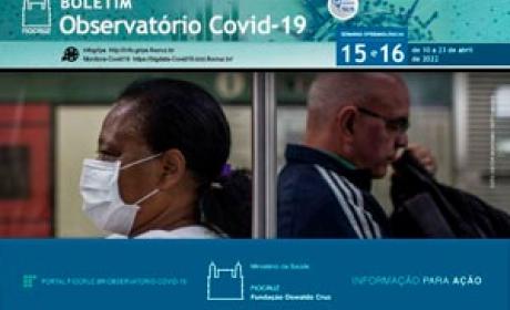 Foto: Divulgação Capa do boletim mostra uma mulher de máscara e um homem sem máscara