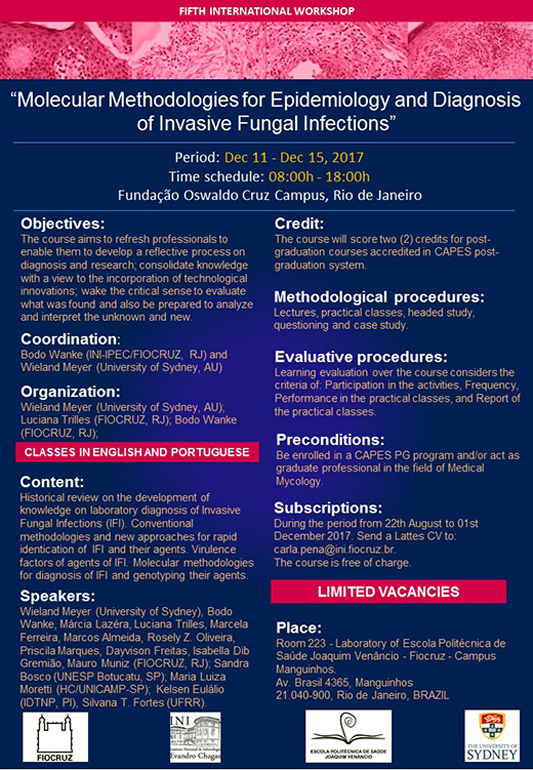 Imagem com data, horários e informações sobre os professores do curso