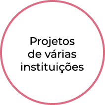 Projetos de várias instituições
